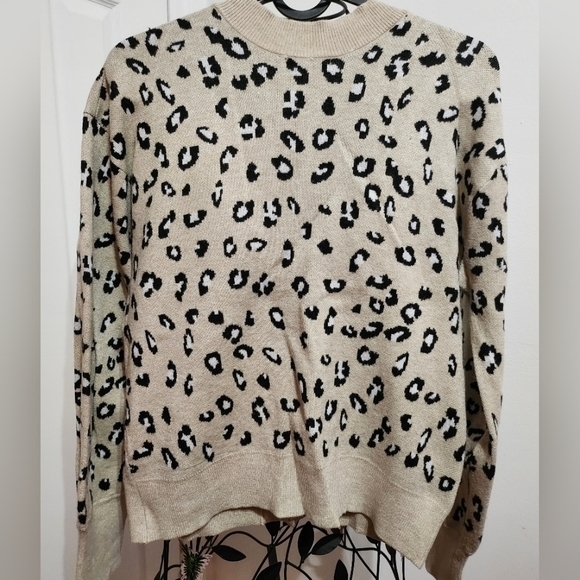 Leopard knit sweater - Picture 3 of 3
